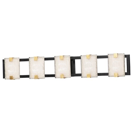 Maxim Radiant Led 5-Light Bath Vanity 39533CYBKGL